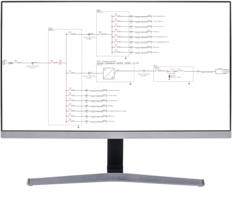 Software para projetos fotovoltaico: integracao sistema CC CA
